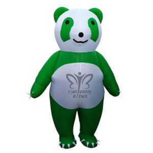 Walking Air Inflatable Green Panda