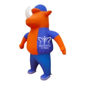 Walking Air Inflatable Rhinoceros