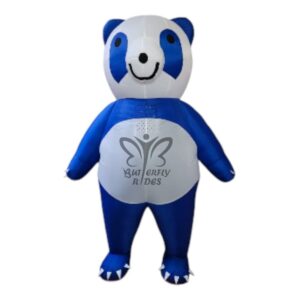 Panda Blue Inflatable Air Walking