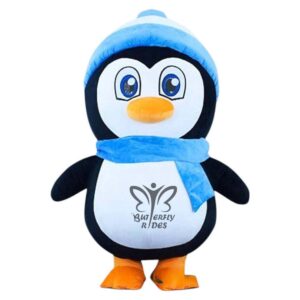 Penguins Inflatable Furr Mascot Costume