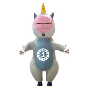 Walking Air Inflatable Character Unicorn