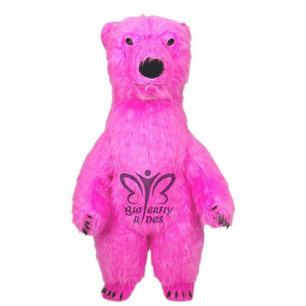 Polar Bear Inflatable Fur Mascot