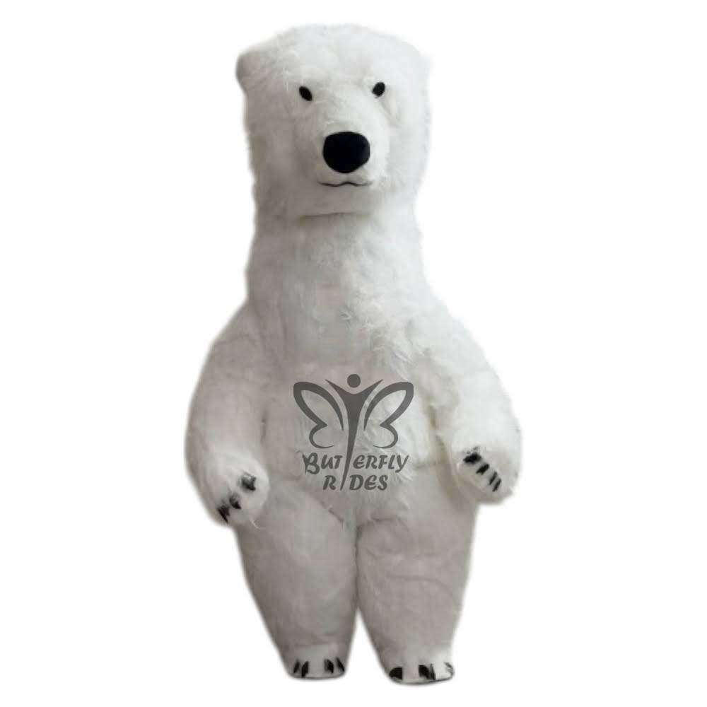 Polar Bear Fur Mascot