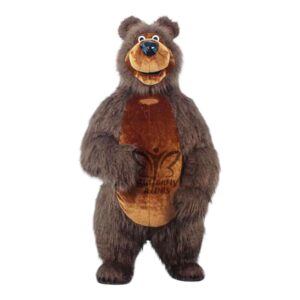 Inflatable Furr Mascot Costume Masha