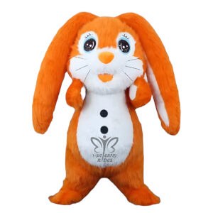 Rabbit Furr Mascot Orange