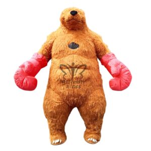 Furr Mascot Costumes Boxing Character