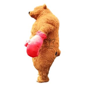 Furr Mascot Costumes Boxing Character