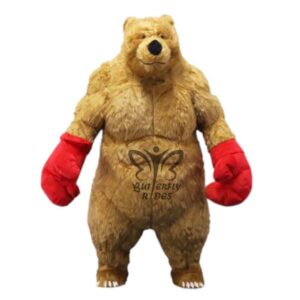 Inflatable Furr Mascot Boxing Character