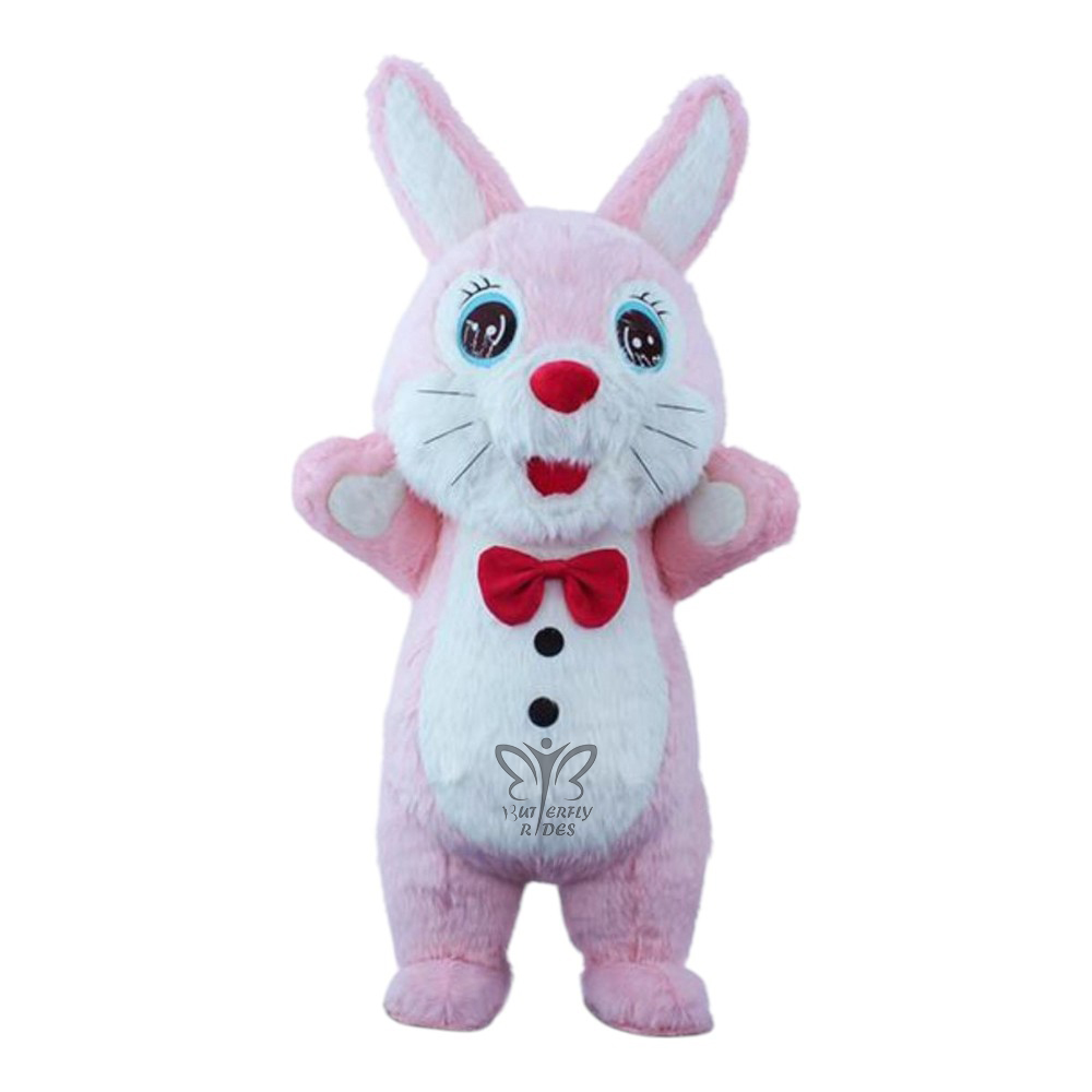 Inflatable Furr Mascot Costume Rabbit