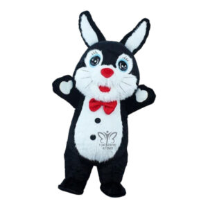 Inflatable Rabbit Furr Mascot Costume