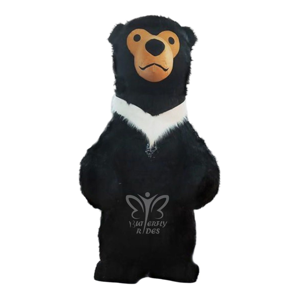 Inflatable Fur Mascot Character Polar Bear