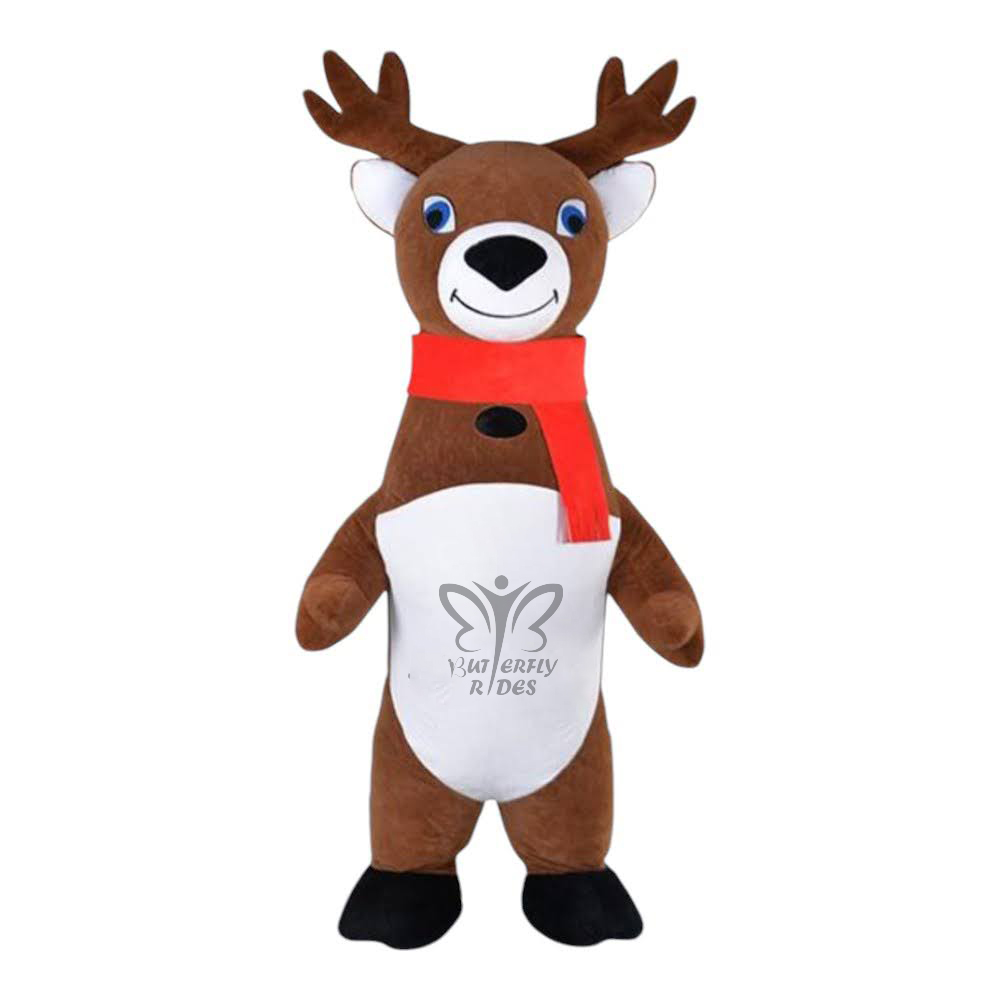 Reindeer Fur Mascot Costume