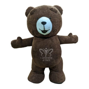 Furr Mascot Teddy Bear Brown