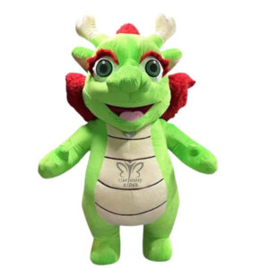 Fur Mascot Costume Dragon