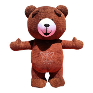 Inflatable Fur Mascot Teddy Bear